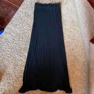 High Waisted Brandy Maxi Skirt